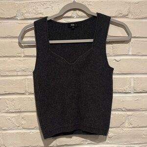 Knix wool v-neck cropped tank top